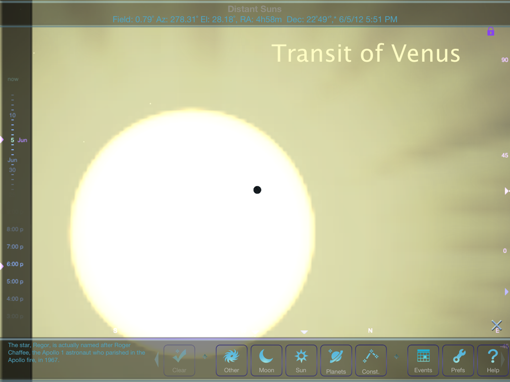 Distant Suns and the Transit of Venus